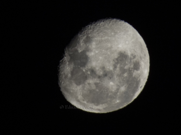 Luna Menguante gibosa