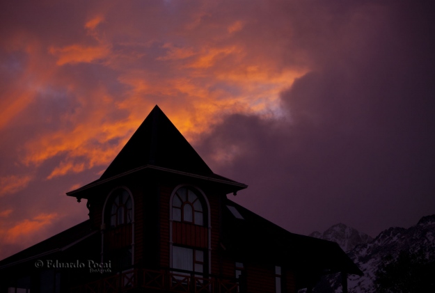 Atardecer en casa