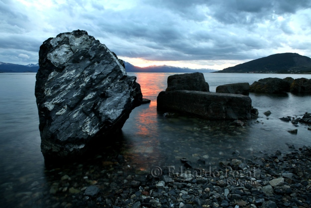 Atardecer en Bahía Golondrina