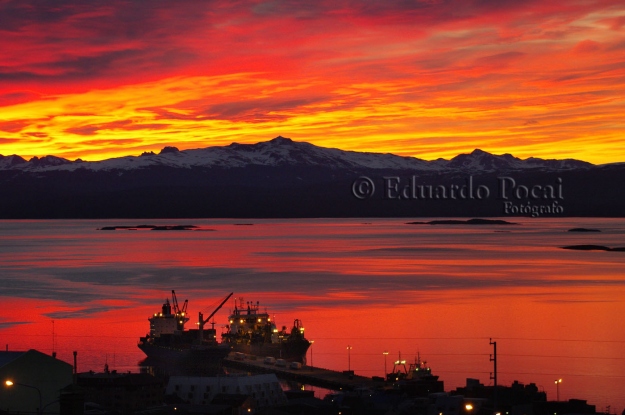 Amanecer pintado