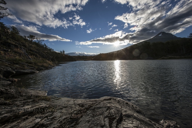 Atardecer en Laguna Verde